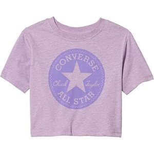 Converse Little Kids Girls Chuck Patch Crossover Tee Size 5
